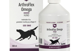 eventyr lave et eksperiment Dingy → Arthroflex Omega hund | Fås fra 278.00 kr. ✓