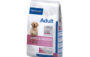 → HPM Adult Dog Large & Medium | Fås fra 429.00 kr.
